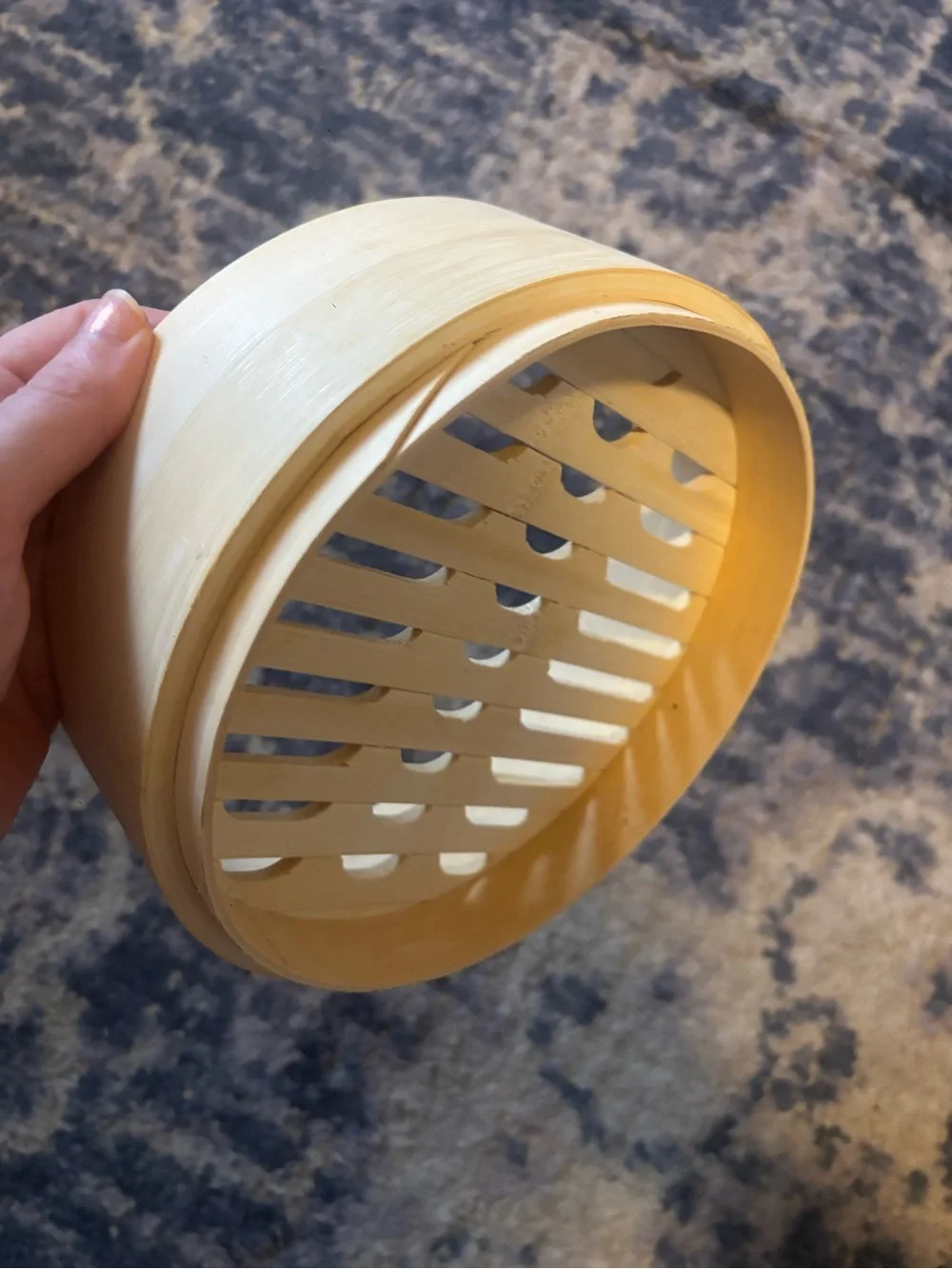 Bamboo Steamer Basket - Natural Light Wood